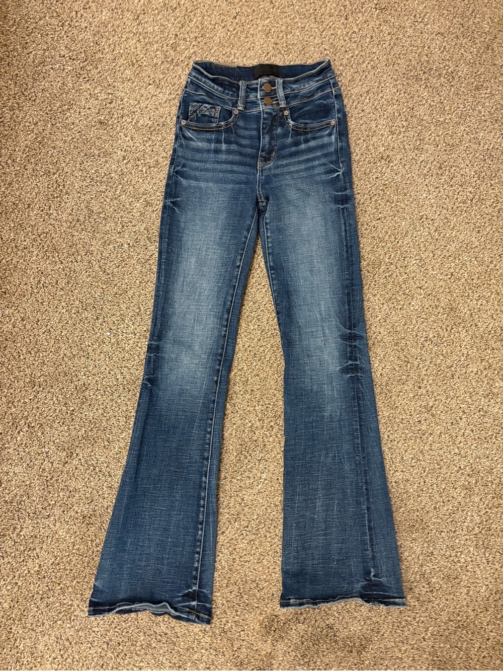 Buckle Dark Wash Bootcut Jeans